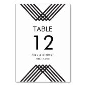 豪華縞で飾ります テーブルナンバー (正面)