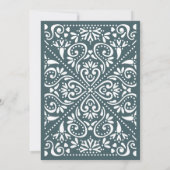 豪華芸術結婚式招待状 | スプリュース 招待状 (裏面)