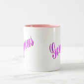 豪華 ツートーンマグカップ (中央)