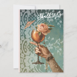 *～* 豪華 A101 カクテル フォト 3  ブライズパーティ 招待状