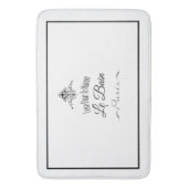 豪華laのMaisonの浴室のマットを注いで下さい バスマット (正面縦)