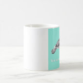 "豪華Turtleyの素晴らしい"カメのマグです コーヒーマグカップ (中央)