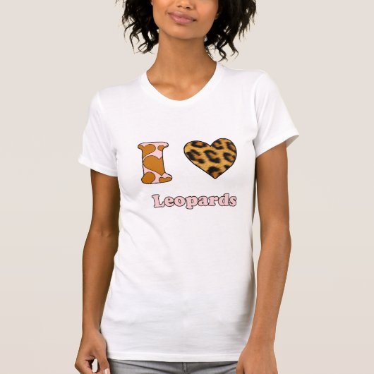 豹が好き Tシャツ (正面)