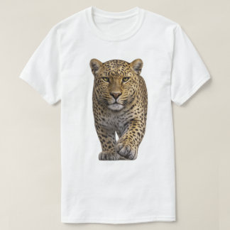 豹が迫る Tシャツ