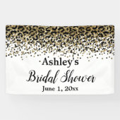 豹のプリンセスシャワー フォトブース プロップ フォトブース 横断幕 (横)