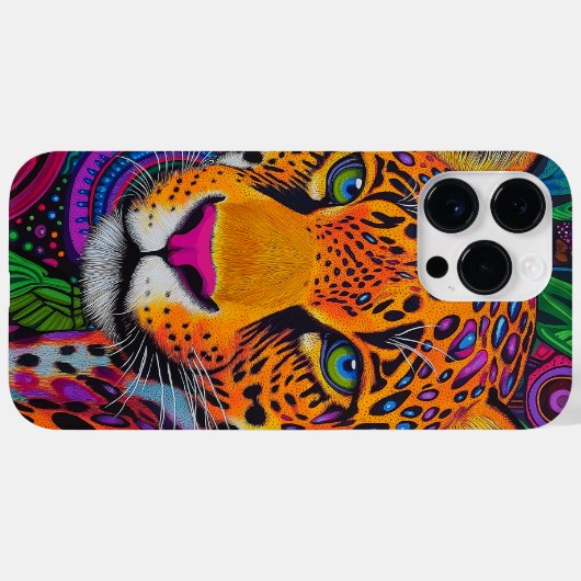 豹の光輝 Case-Mate iPhoneケース (裏面 (横))