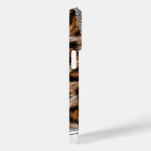 豹の手書きネームパールダイヤモンドネックレス Case-Mate iPhoneケース (裏面 / 右)