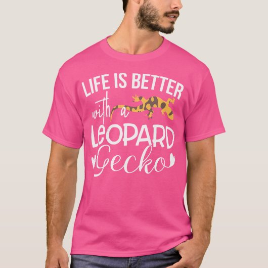 豹の雌雄を得れば命は善し Tシャツ (正面)