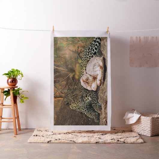 豹は仔羊イザヤと共に横たわるべし ファブリック (インサイチュ)