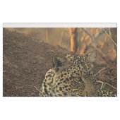 豹は仔羊イザヤと共に横たわるべし ファブリック (ファットクウォーター)