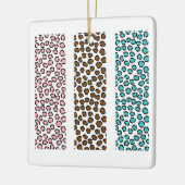 豹柄 セラミックオーナメント (左)