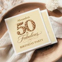 豹柄 ニュートラル 50 & ファビュラス バースデー