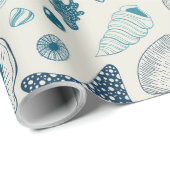 貝が白くなる ラッピングペーパー (ロールコーナー)