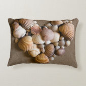 貝となされるバレンタインのハート アクセントクッション (裏面)