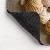 貝となされるバレンタインのハート マウスパッド (コーナー)