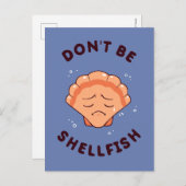 貝にならないで ポストカード (正面/裏面)