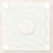 貝のコレクター ガラスコースター (裏面)