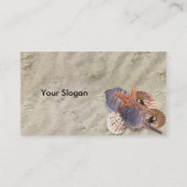 貝のプロフィールカード 名刺 (裏面)