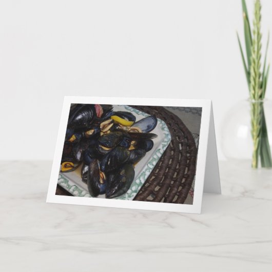 貝のムール貝 カード (正面)