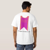 貝の天使のTabard Tシャツ (裏面フル)