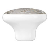 貝の模様 – 真珠の母 セラミックノブ (側面)