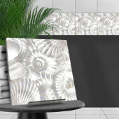 貝の模様 – 真珠の母 タイル