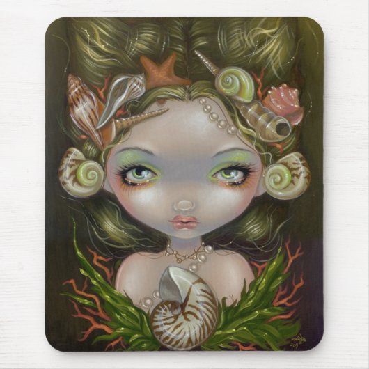 "貝の王冠"のマウスパッド マウスパッド (正面)