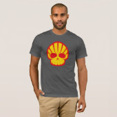 貝の頭骨 Tシャツ (正面フル)