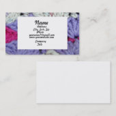 貝ステッチの編まれた名刺 名刺 (正面/裏面)