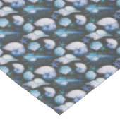 貝パターンが付いている珊瑚 テーブルクロス (アングル)