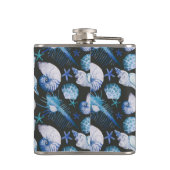 貝パターンが付いている珊瑚 フラスク (裏面)