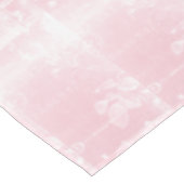 貝ピンクでフランス鳥かご白 テーブルクロス (アングル)