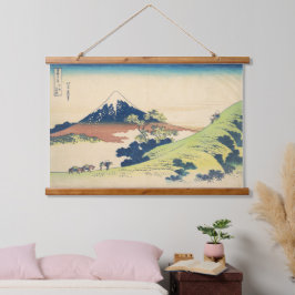 貝北斎浮世絵印梅峠日本の 吊り下げ型タペストリー