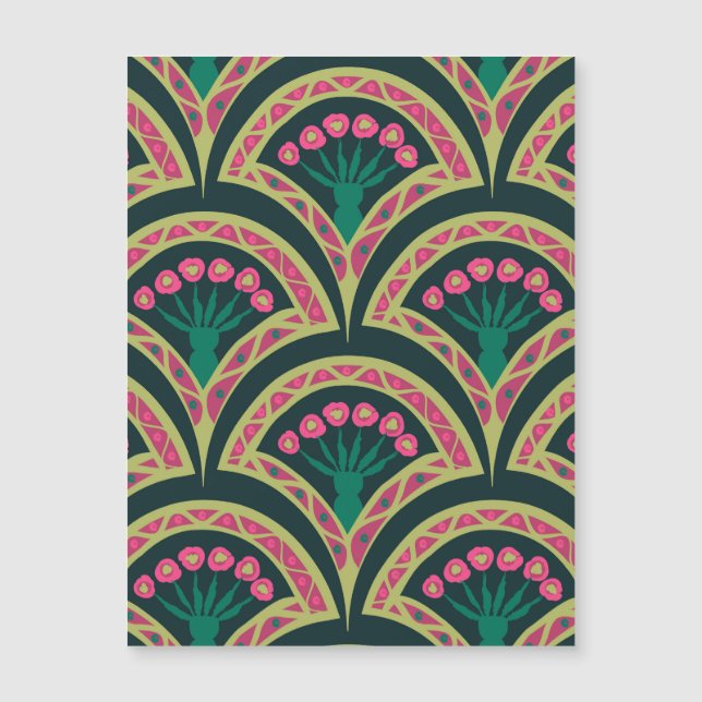 貝型の緑色 (正面)