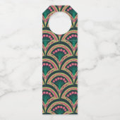 貝型の緑色 ボトルネックタグ (裏面)