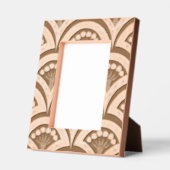 貝型の緑色 レーザー彫刻フレーム (左)