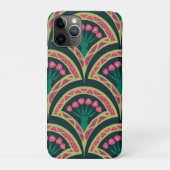 貝型の緑色 Case-Mate iPhoneケース (裏)
