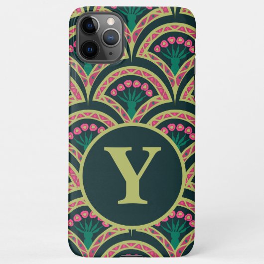 貝型の緑色 iPhoneケース (裏面)