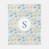 貝柱パーソナライズされた フリースブランケット (正面)