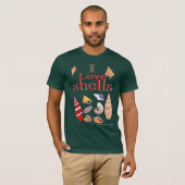 貝殻が大好き Tシャツ (正面フル)