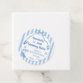 貝殻とウェディングベル ブライズメイドパーティー フェイバータグ (インサイチュ)