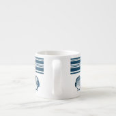 貝殻とストライプ エスプレッソカップ (裏面)