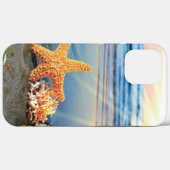 貝殻とヒトデのビーチ Case-Mate iPhoneケース (裏面 (横))