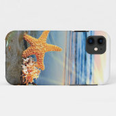 貝殻とヒトデのビーチ Case-Mate iPhoneケース (裏面(横))