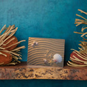 貝殻とヒトデ フォトプラーク (側面)