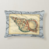 貝殻と木の枝 アクセントクッション (裏面)