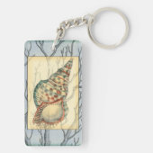 貝殻と木の枝 キーホルダー (裏面)