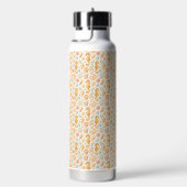 貝殻と海馬の水彩模様 ウォーターボトル (右面)