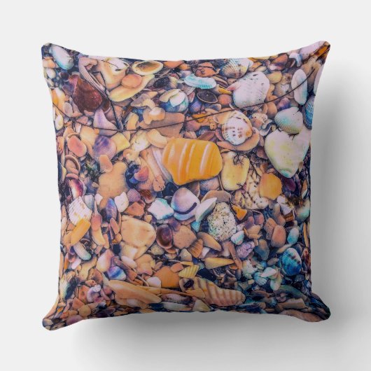 貝殻と礫 クッション (裏面)