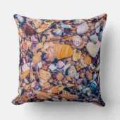 貝殻と礫 クッション (正面)